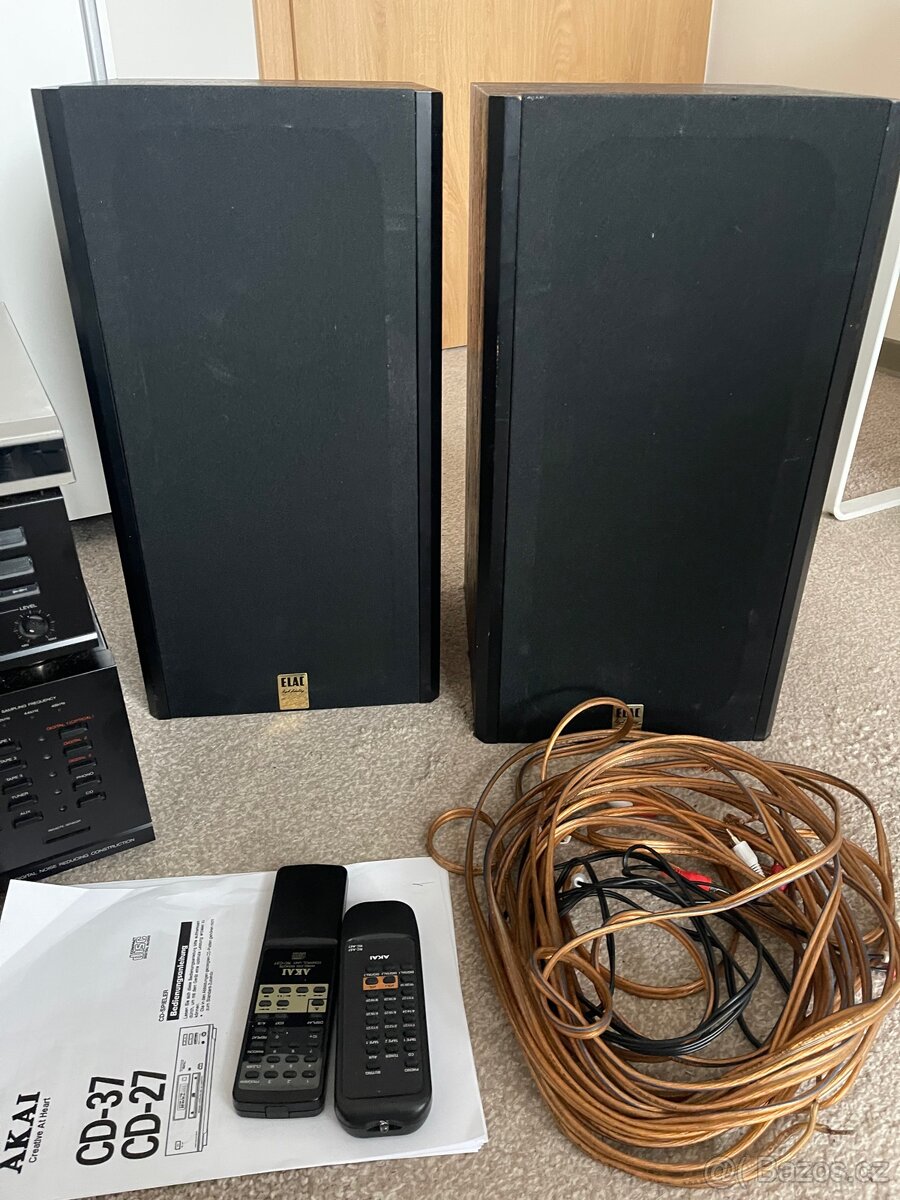 Soustava AKAI + reprobedny ELAC - 4