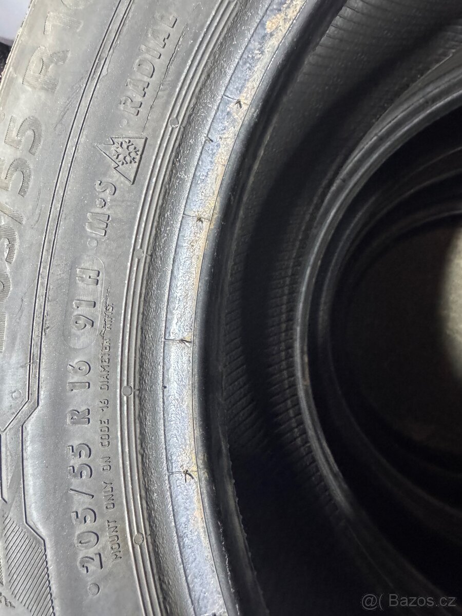 205/55/16 zimni pneu Barum - 4