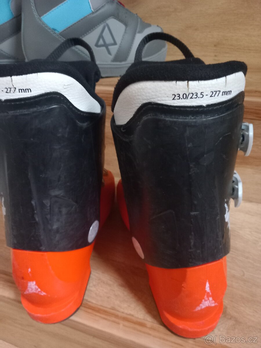 Dětské lyže K2 + boty Atomic - 4