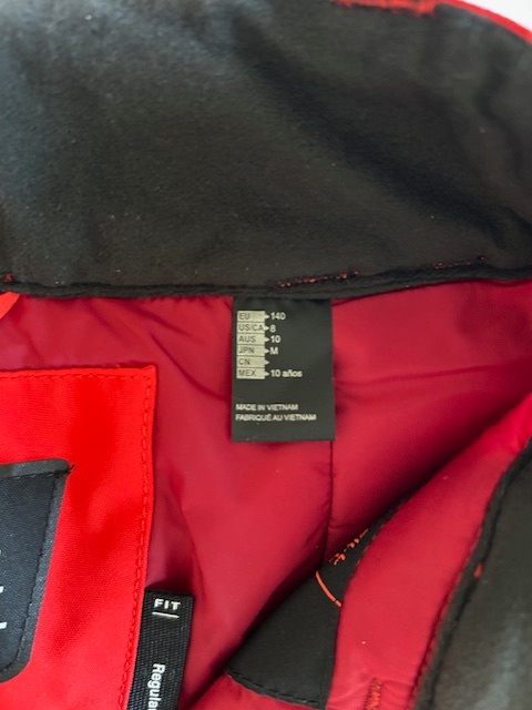 Lyžařské kalhoty O´Neill vel. 140 - 4