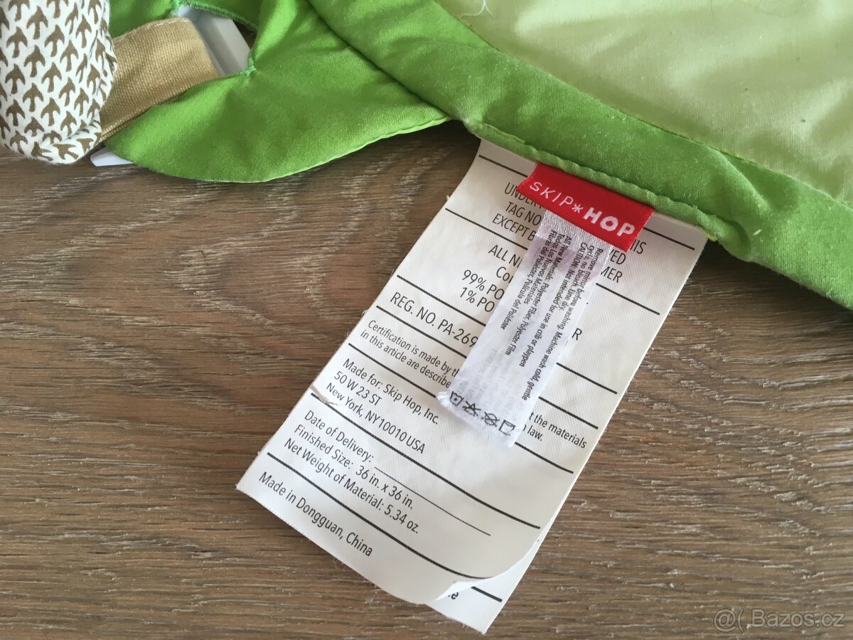 Skip hop Kamarádi ze stromu Hrací deka s hrazdou. - 4