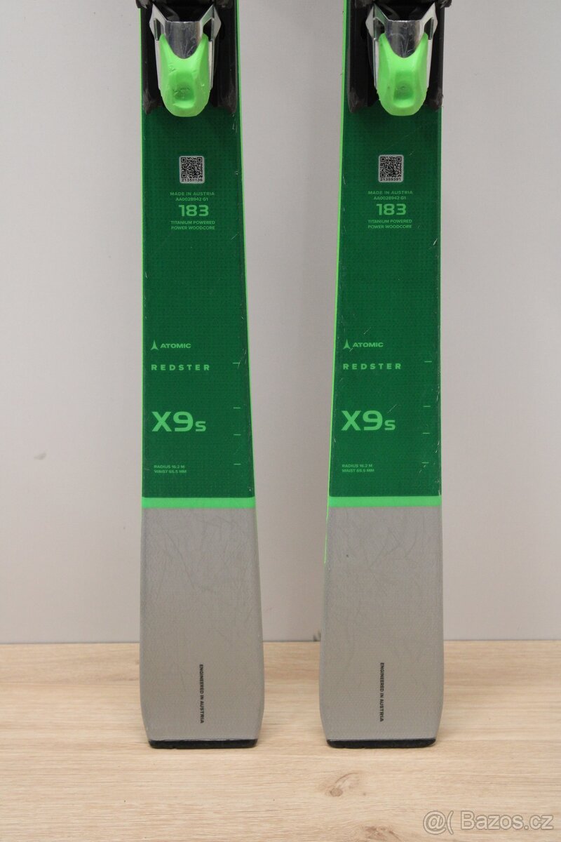 Použité sjezdové lyže Atomic Redster X9 S délka 183 cm - 4