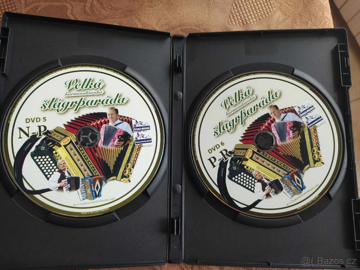 Velká harmonikářská šlágrparáda 10 DVD a 4 CD - 4