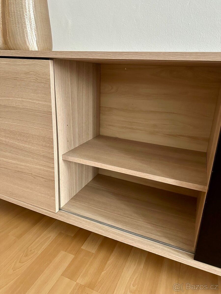Komoda a TV stolek s posuvnými dvířky - 4