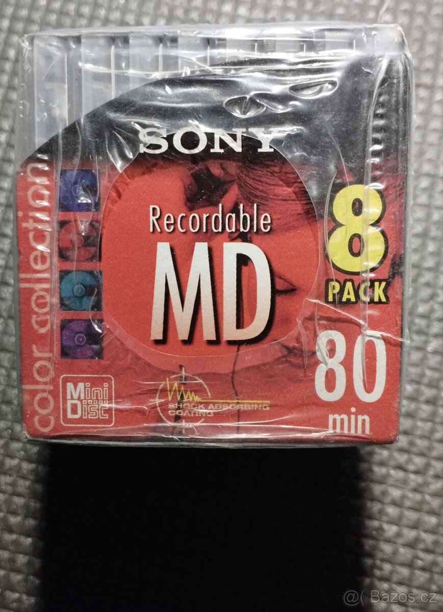 MiniDisc Sony MD80 Color Collection - 4