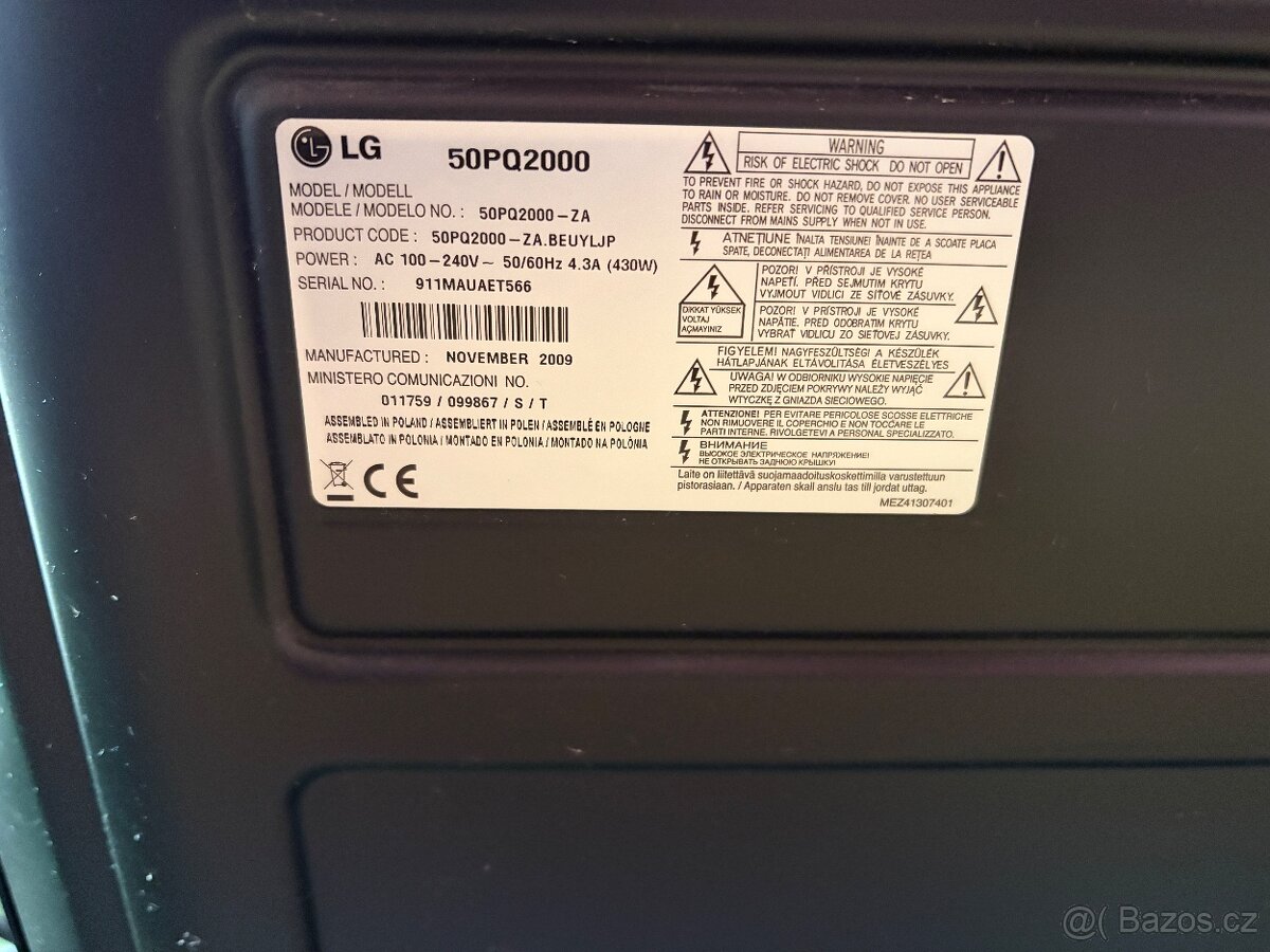 Plazmová televize LG 127 cm - 4