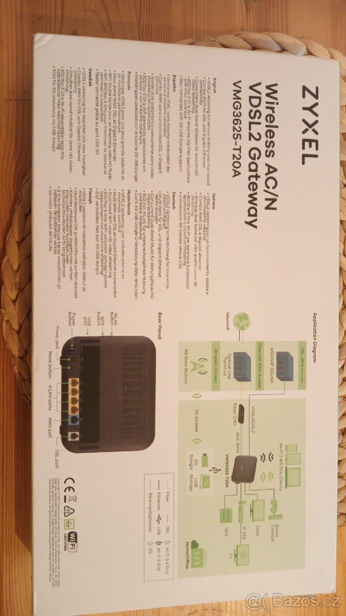 Zyxel VMG3626-T20 kompletní balení - 4