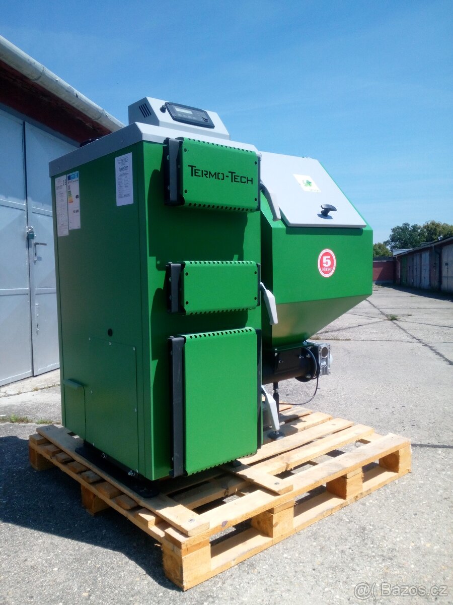 Aut.kotel Termo Tech KRS (DŘ.PELETY, DŘEVO, BRIKETY,UHLÍ) - 4