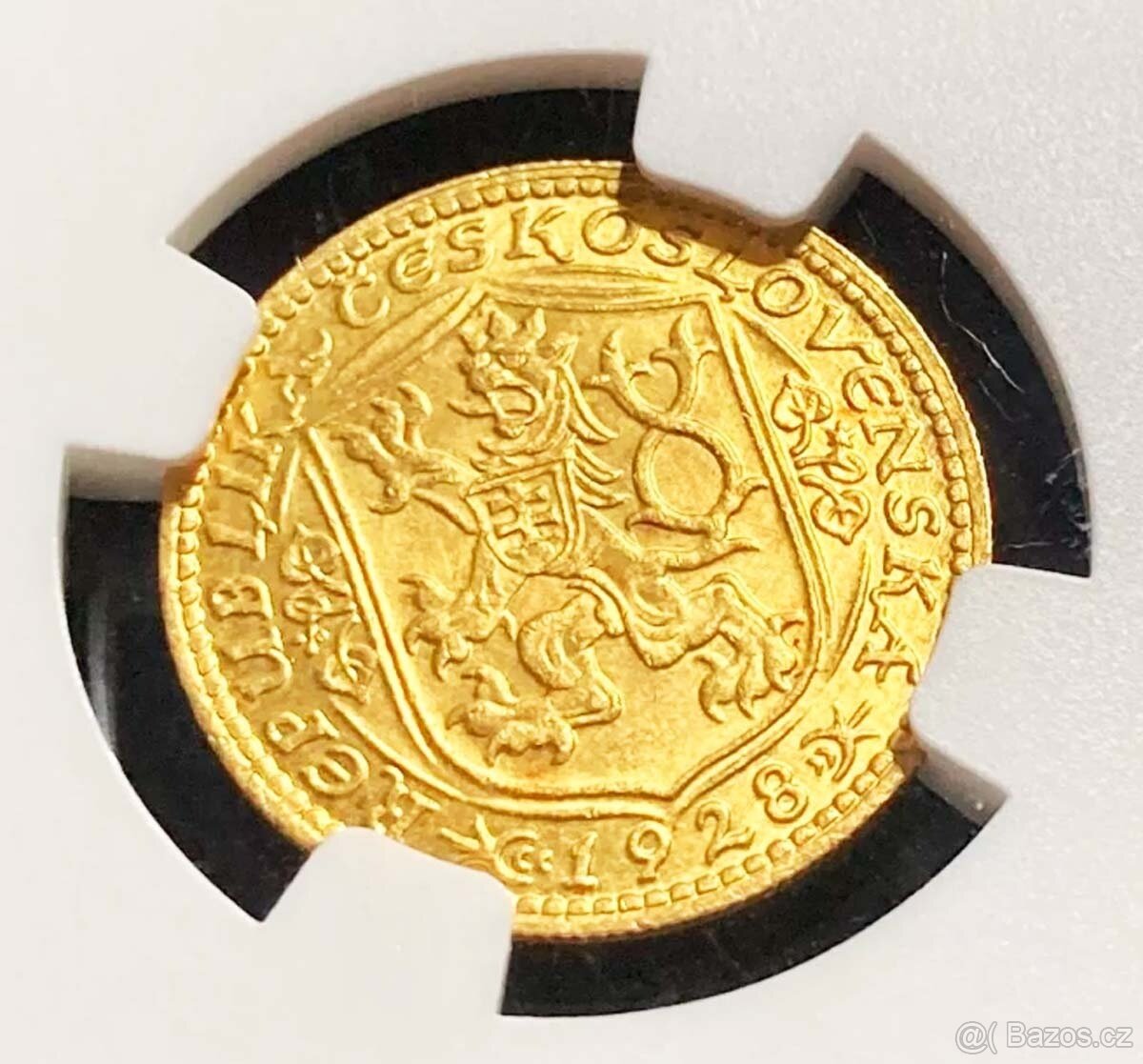 Svatováclavský dukát 1928, NGC MS 62 - 4