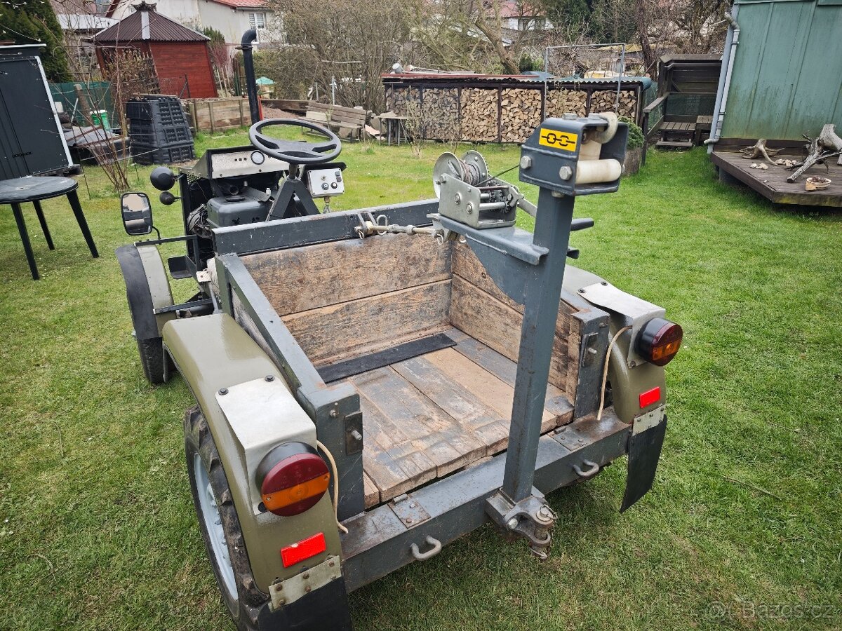 Prodám malotraktor domácí výroby. - 4