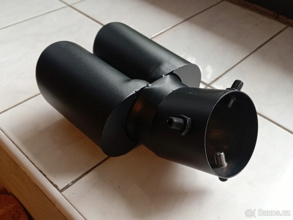 Koncovka výfuku černý mat - 4