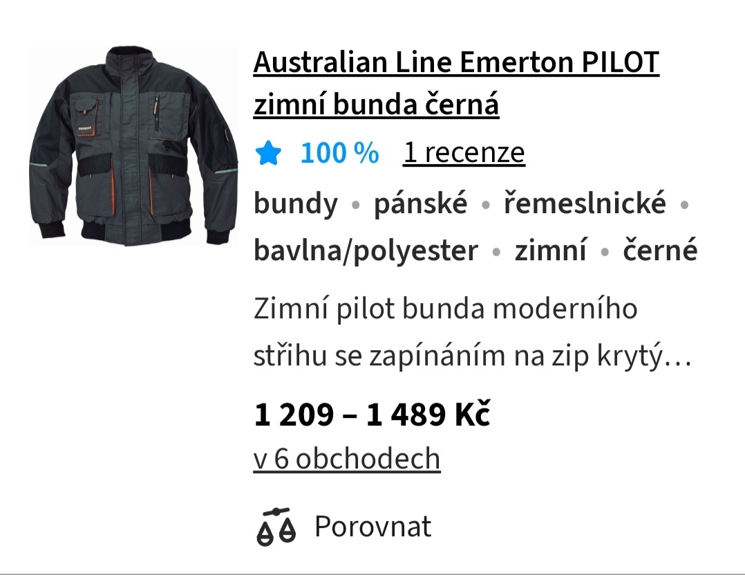 Emerton Australian Line Winter Pilot vel. L - 4
