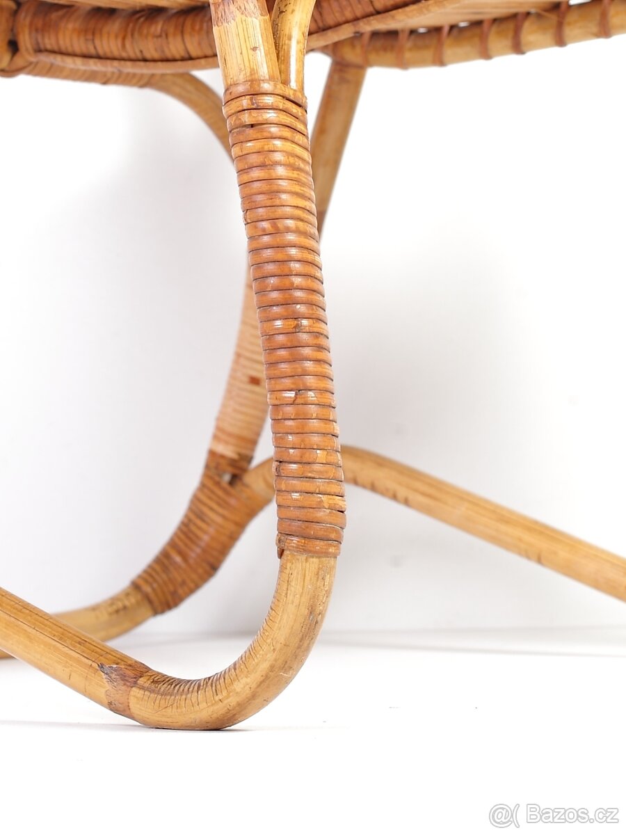 Ratanové Křeslo ULUV Restaurováno - 4