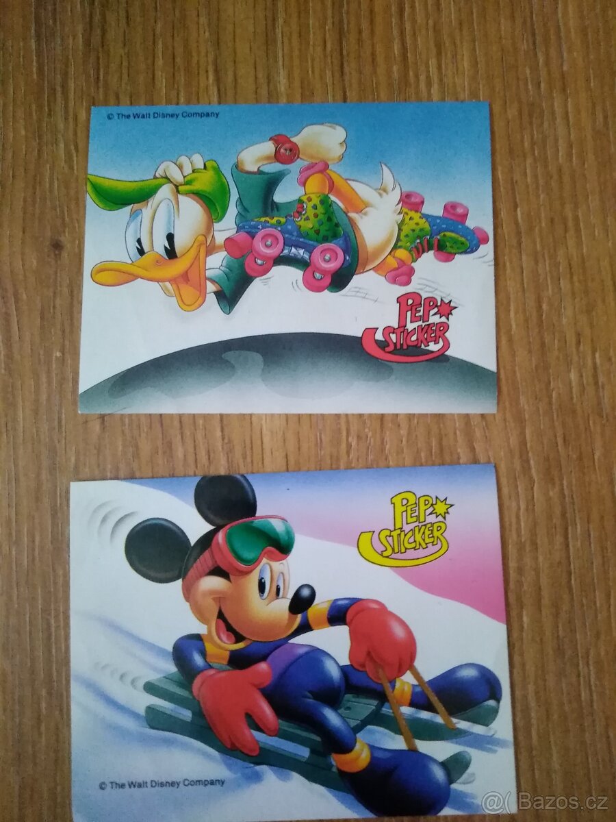 Staré samolepky Disney - 4