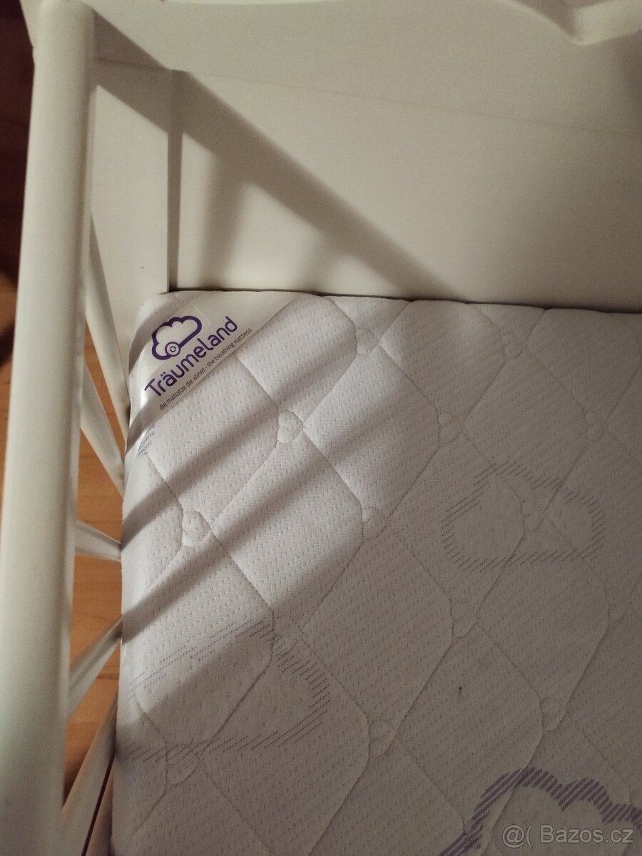 Postýlka IKEA Smågöra + matrace Träumeland Abendrot - 4