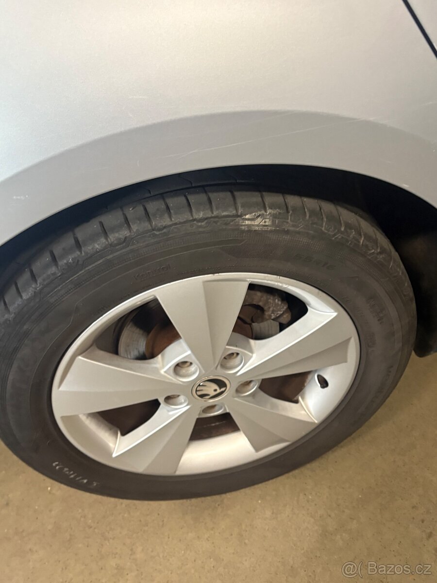 Originální alu kola Škoda 5x112 r16 - 4