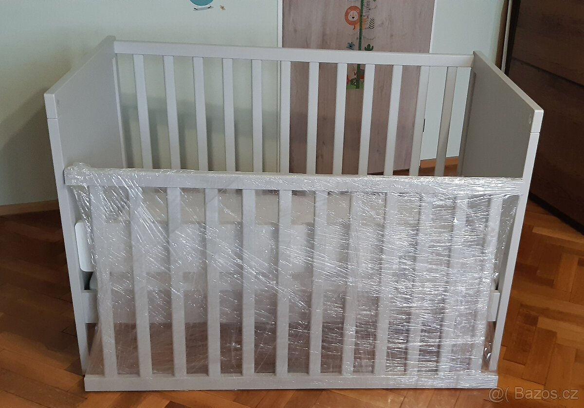 Rostoucí dětská postýlka Ikea vč. matrace a příslušenství - 4