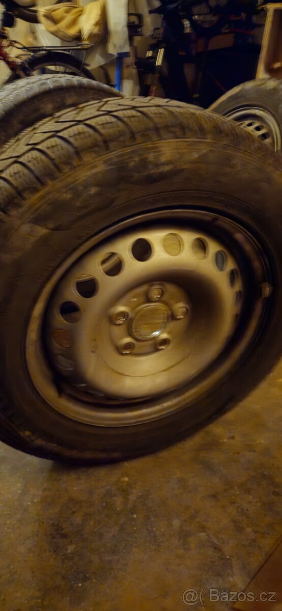 Plechove disky s pneu VW T5 - 4