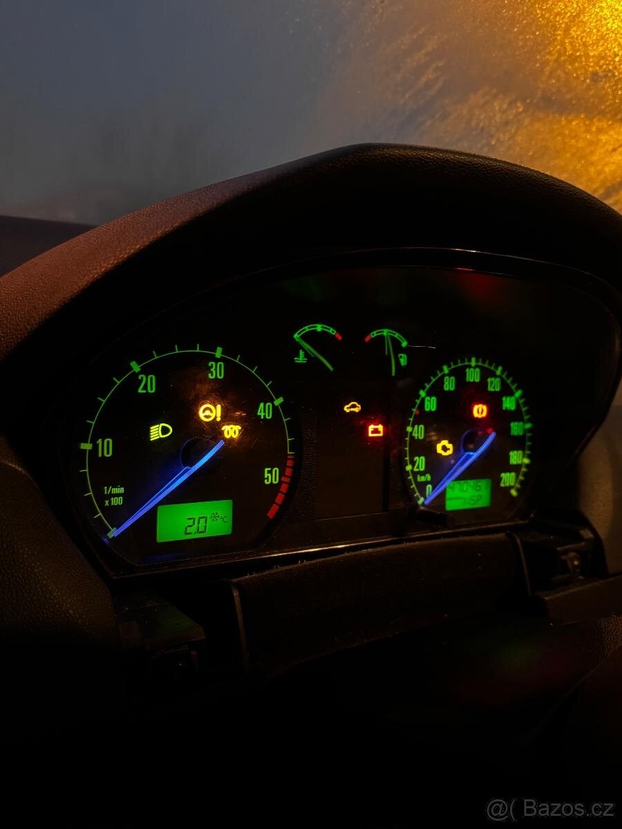 Budíky Fabia 1 - 4