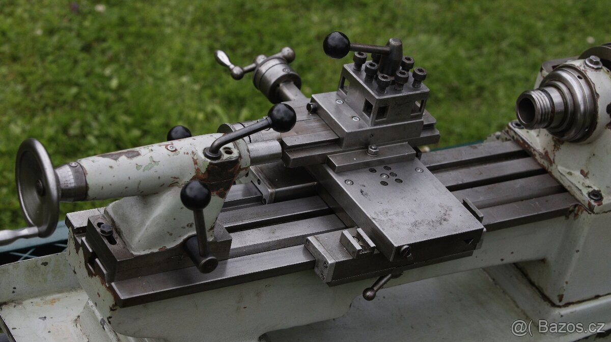 Modelářský soustruh MN80 + original starý návod - 4