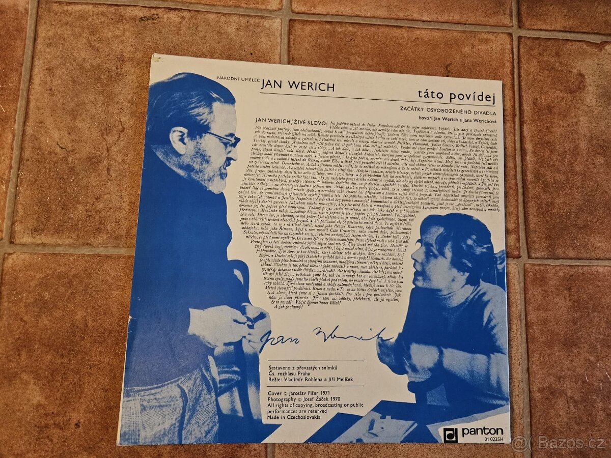 Jan Werich - Táto povídej (2 LP) - 4
