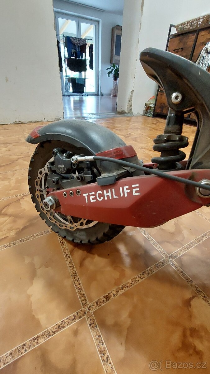 Techlife x7 elektrokoloběžka 2x 1000w 52v - 4