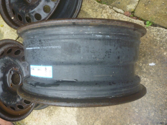 Použité plechové disky 6.5J x 16 ET26, 4×108, střed 65 mm - 4