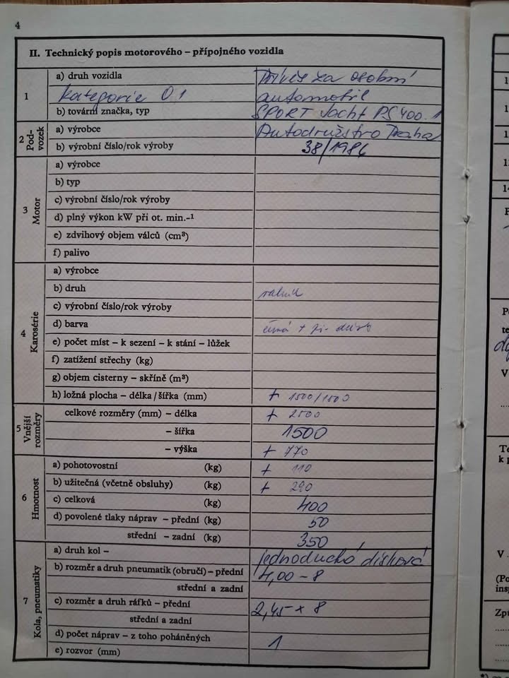 Přívěsný Vozík nová STK na 4 roky - 4
