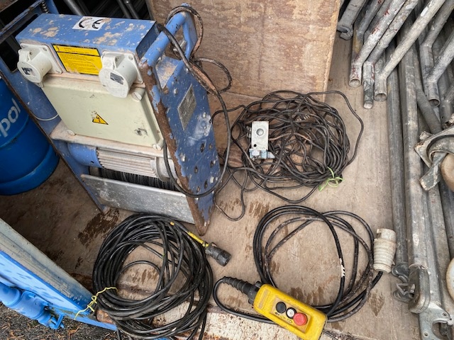 žebříkový výtah geda 18 m - 4