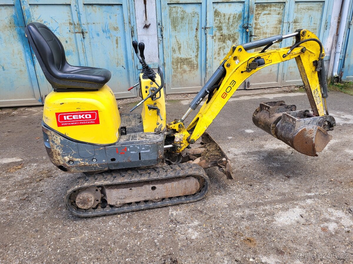 Minibager Wacker Neuson 803 - 4