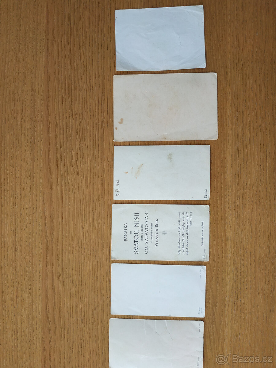 Sbírka kartiček Blahoslavených - 4