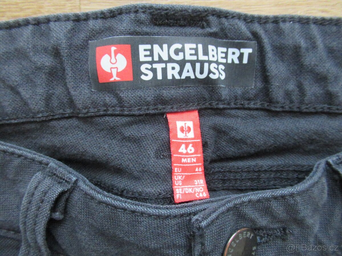 pánské pracovní džíny STRAUSS 46 - 4