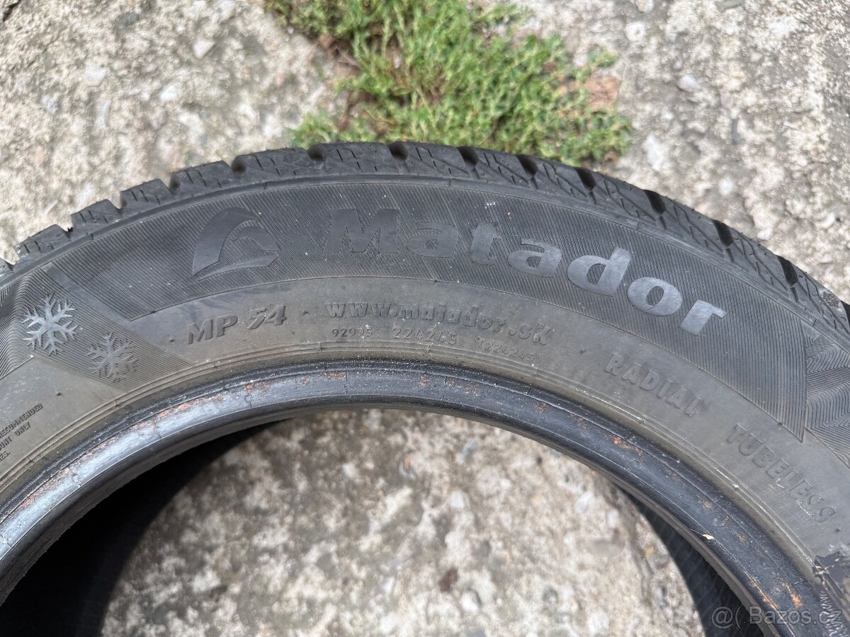 2ks zimní pneu 175/65/14 Matador SibirSnow vzorek 7mm - 4