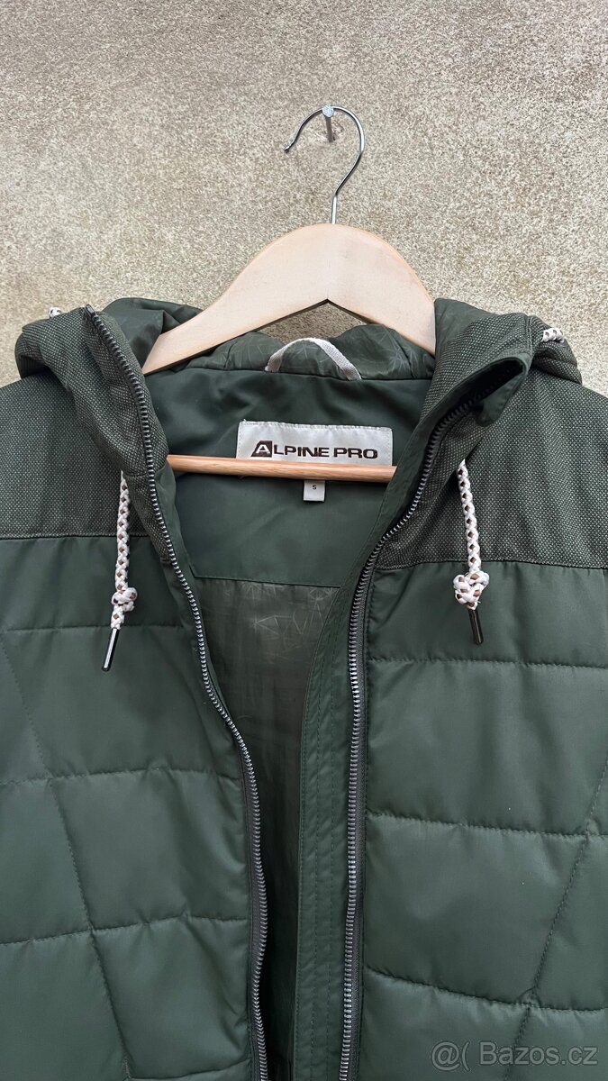 Zimní bunda / kabát Alpine PRO khaki - 4