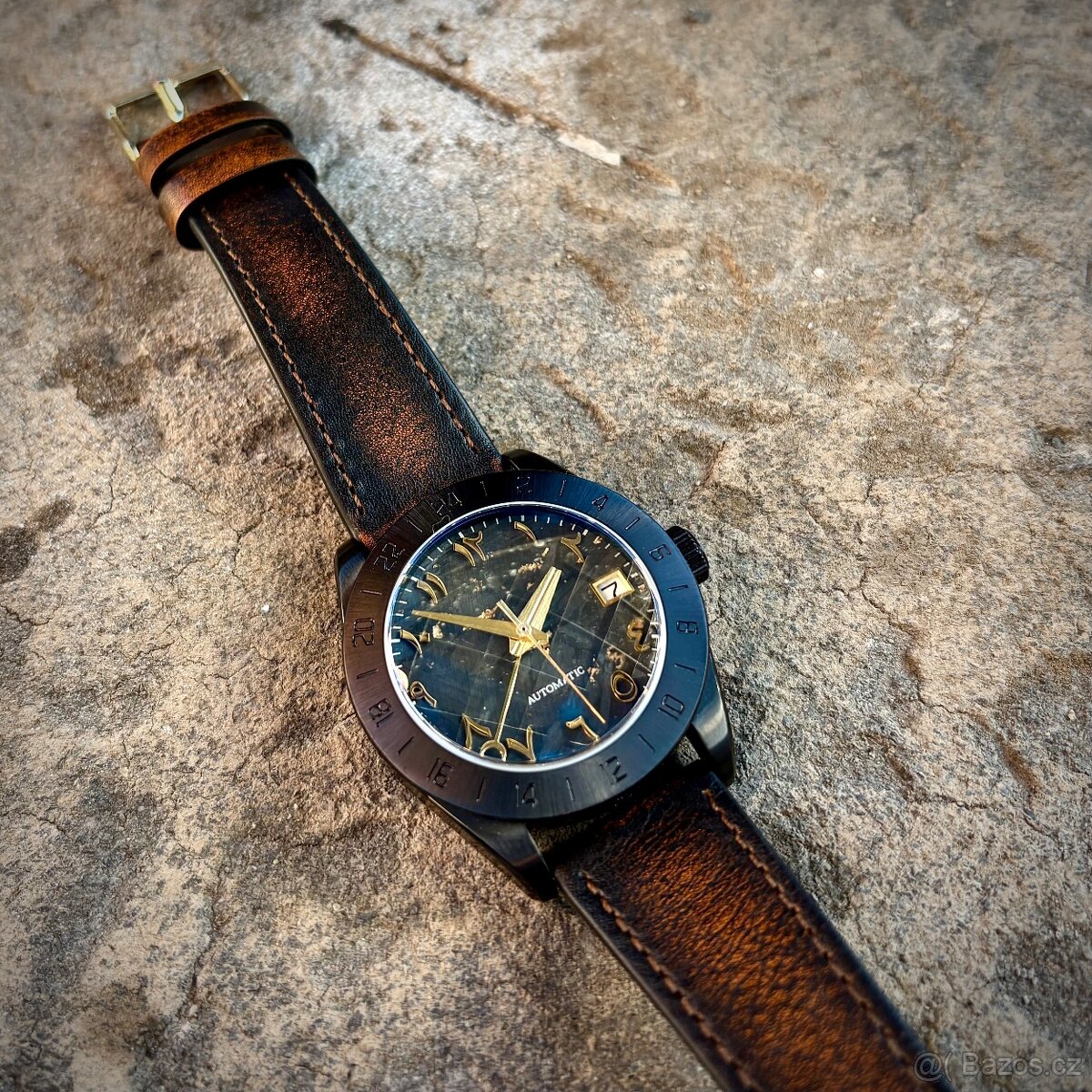 GMT hodinky (Seiko NH34) - 4