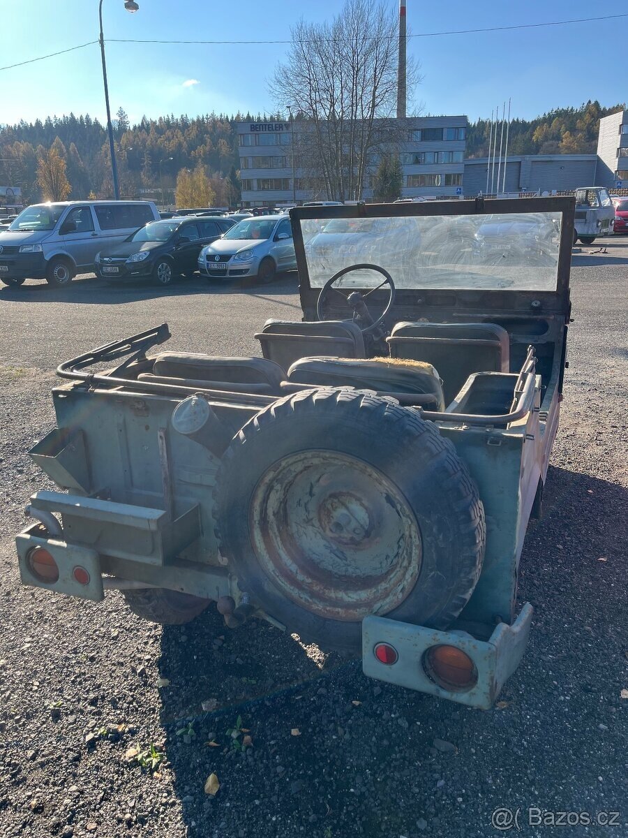 DKW Munga 4, Auto Union, Audi, Jeep, veterán, 4x4 - 4