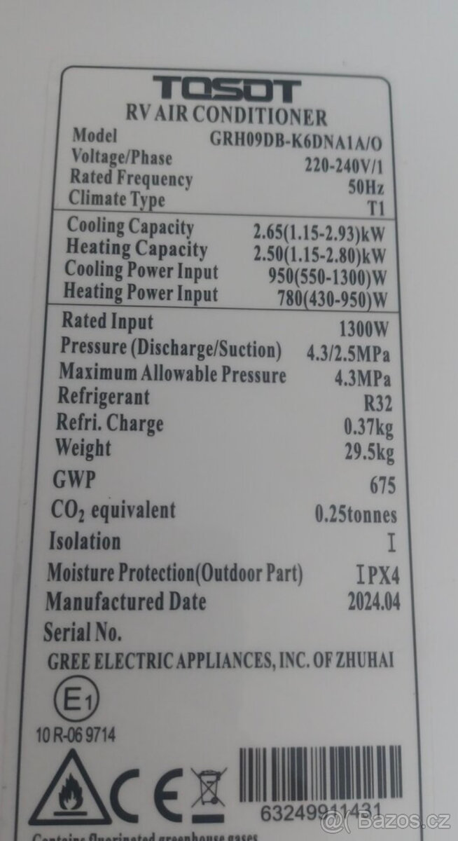 Klimatizace do karavanu TOSOT - 4