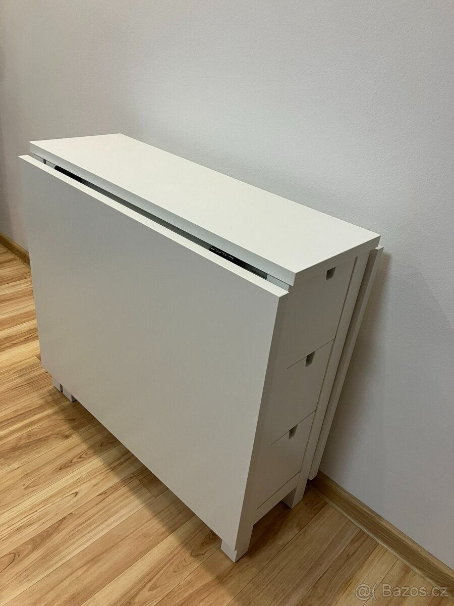 Rozkládací stůl Ikea Norden bílý - 4