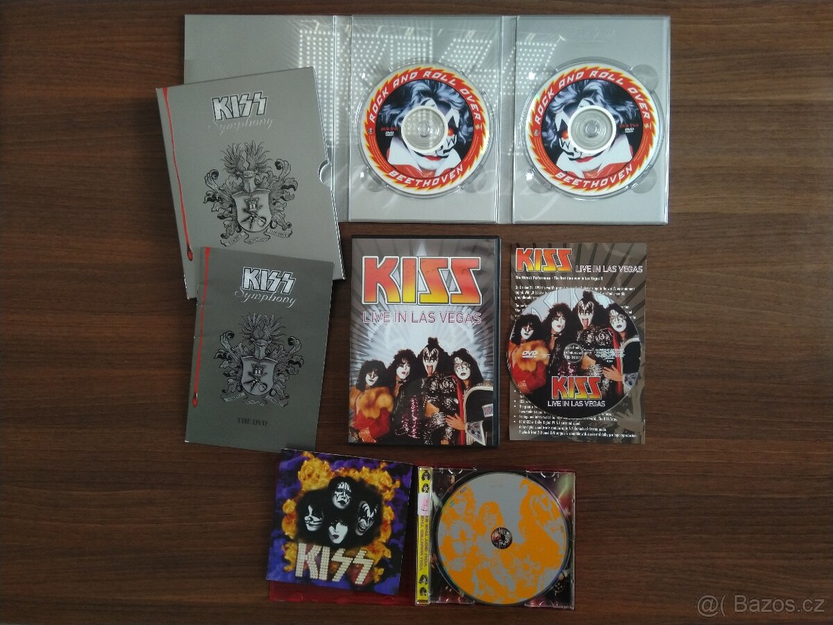 DVD's a CD Kiss - 4