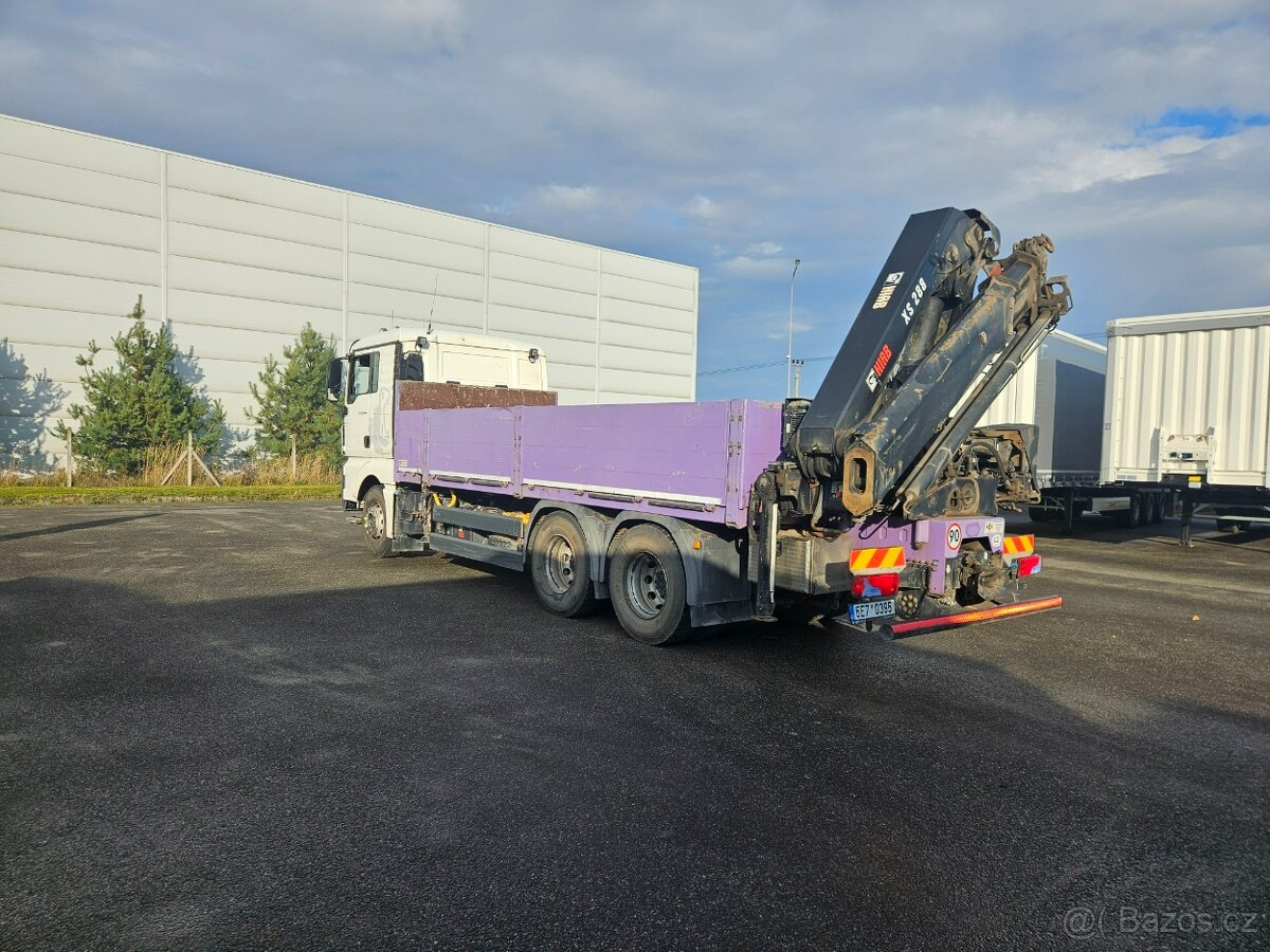 MAN TGX 26.440 6x4 valník s hydraul. rukou HIAB 288 - 4