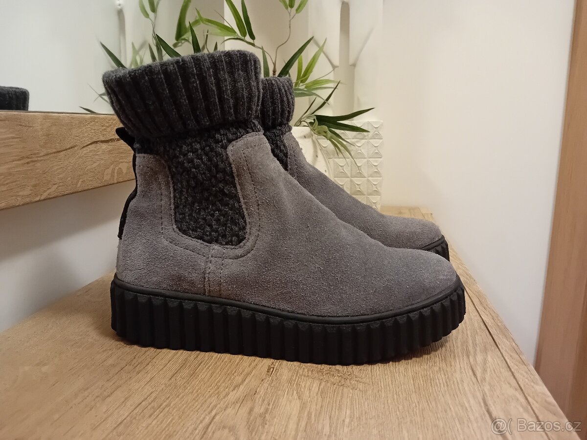 Marc O'Polo dámské chelsea kotníkové boty vel. 36 kožené - 4