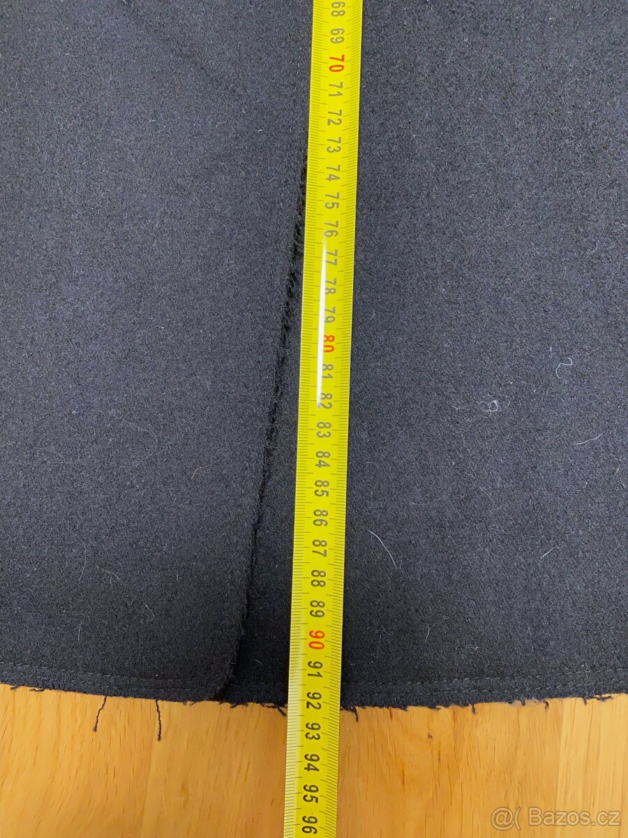 Vlněný kabát Jil Sander for Uniqlo, vel.L . - 4