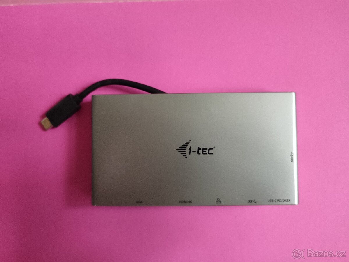 i-Tec USB-C Travel Dock 4K HDMI or VGA C31TRAVELDOCKPD - 4