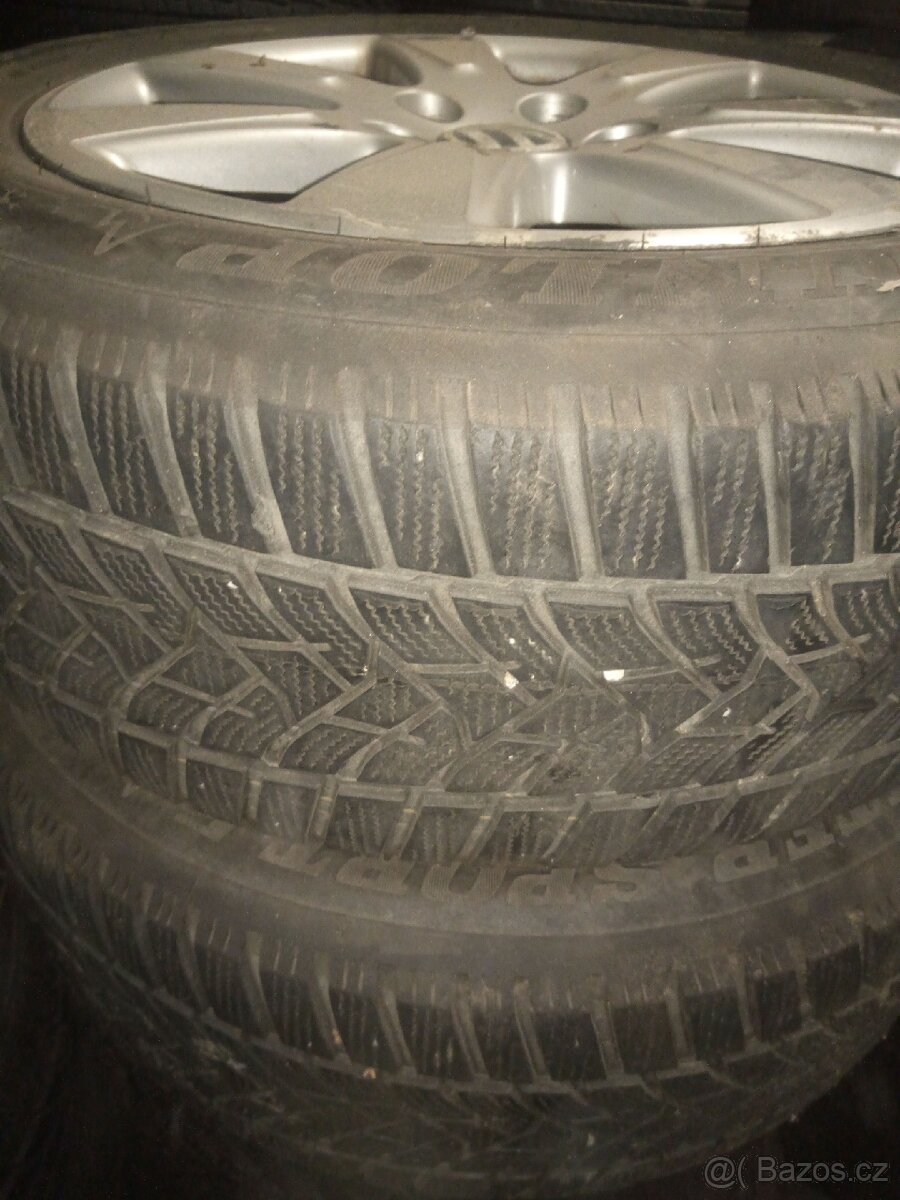 Zimní sada alu disky 5x112 R16 205/55 - 4