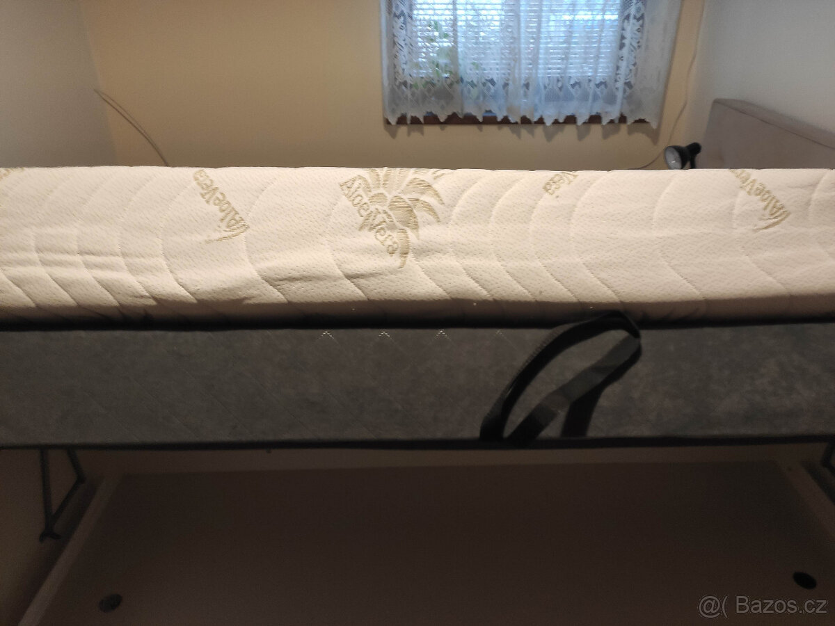 Boxspringová manželská postel 180 x 200 cm - 4