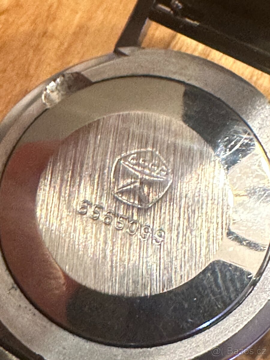 USSR vintage hodinky POLJOT DE LUXE s mechanickým strojkem - 4