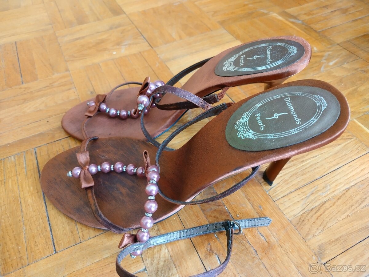 Kozene sandalky vel.40, 41 - 4