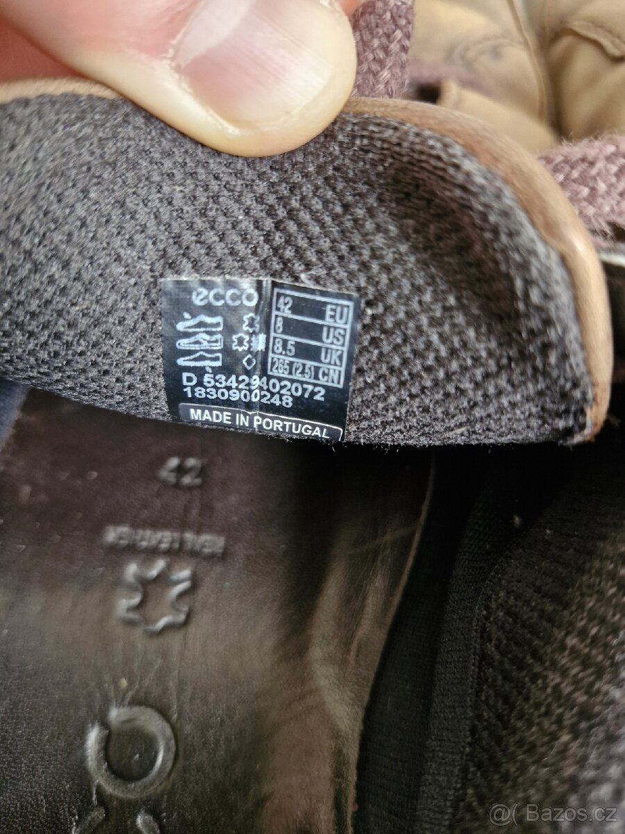 Pánské boty ECCO Core-Tex vel. 42 - 4