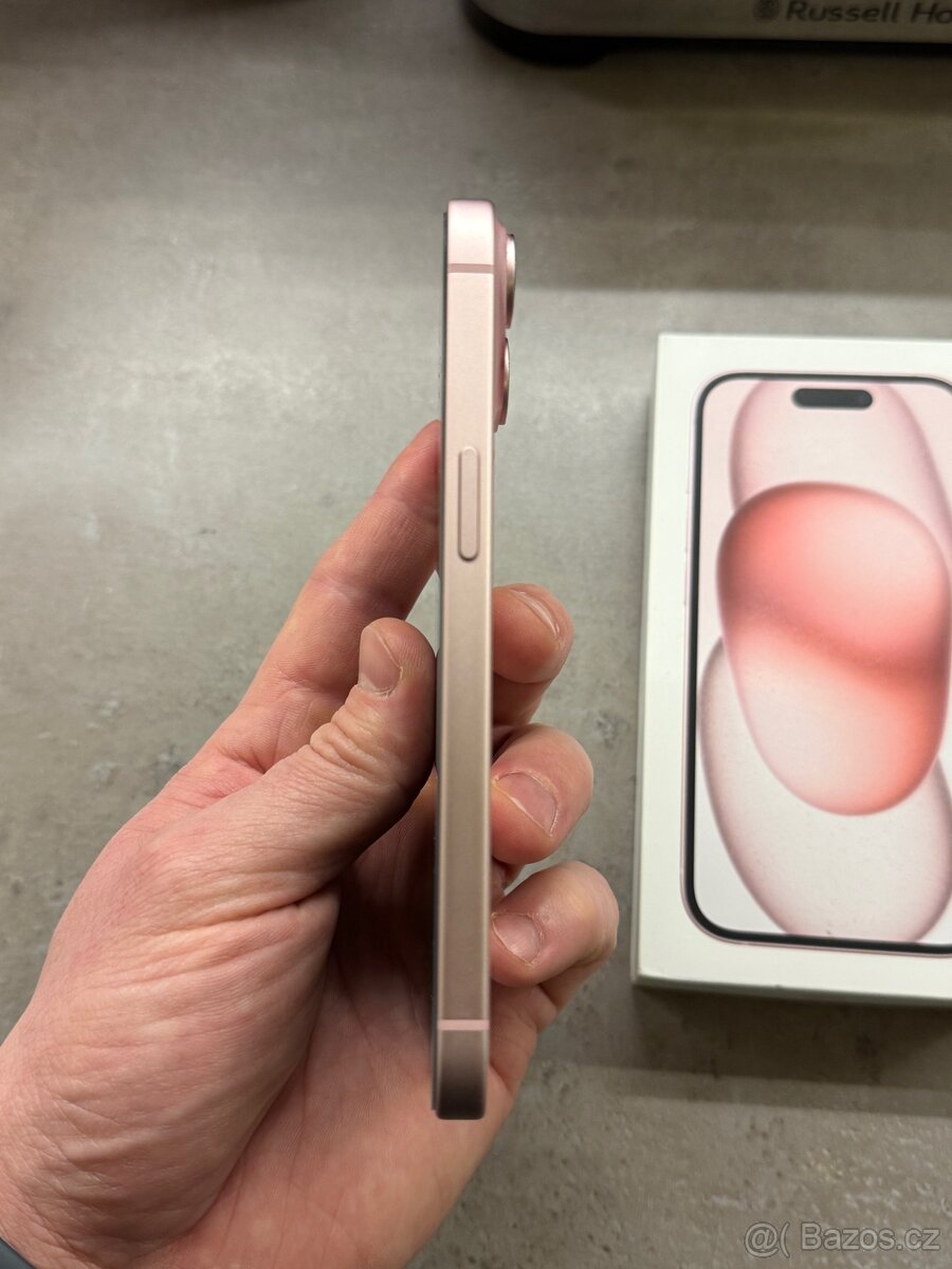Apple iPhone 15, 256Gb, Pink – TOP stav - 4