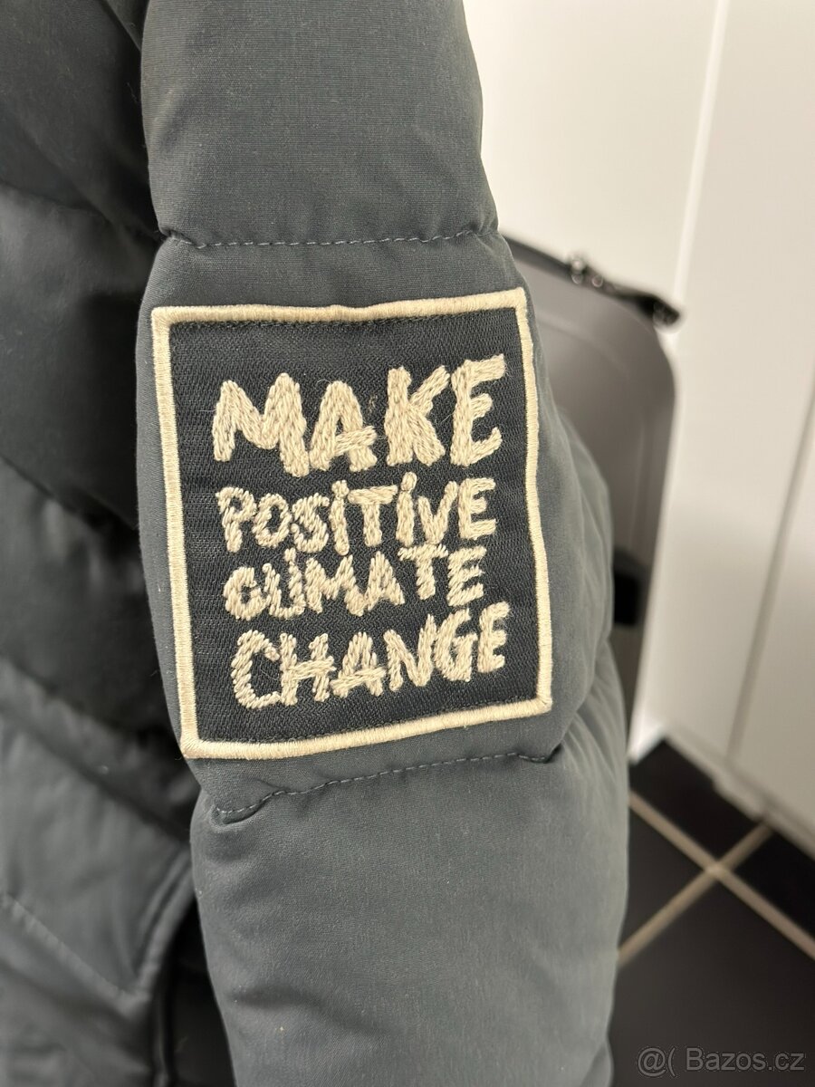 Teplá zimní stylová bunda Benetton - 4